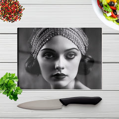 Edwardian Ballerina Portrait Chopping Board