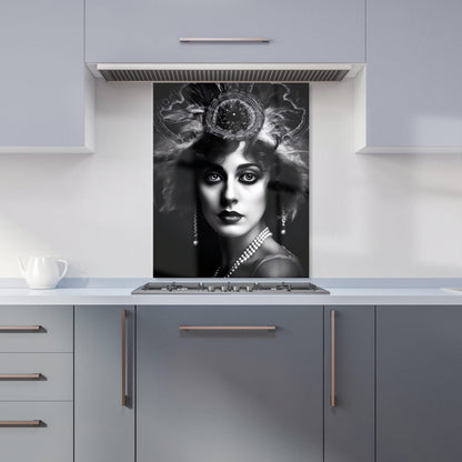 Edwardian Showgirl Splashart Kitchen Splashback