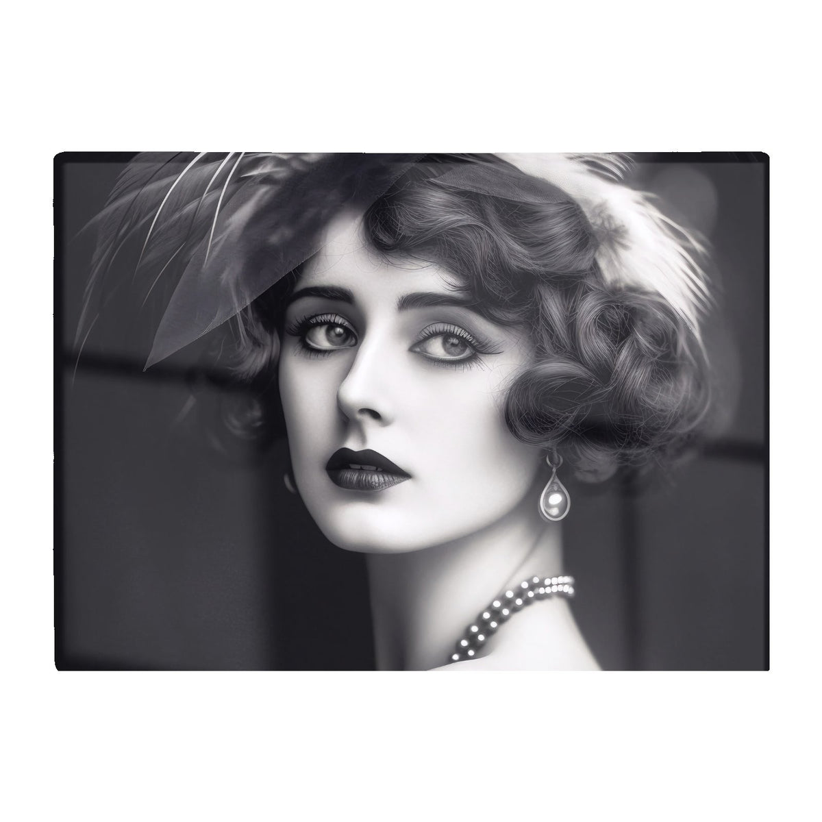 Glamorous Edwardian Showgirl Chopping Board