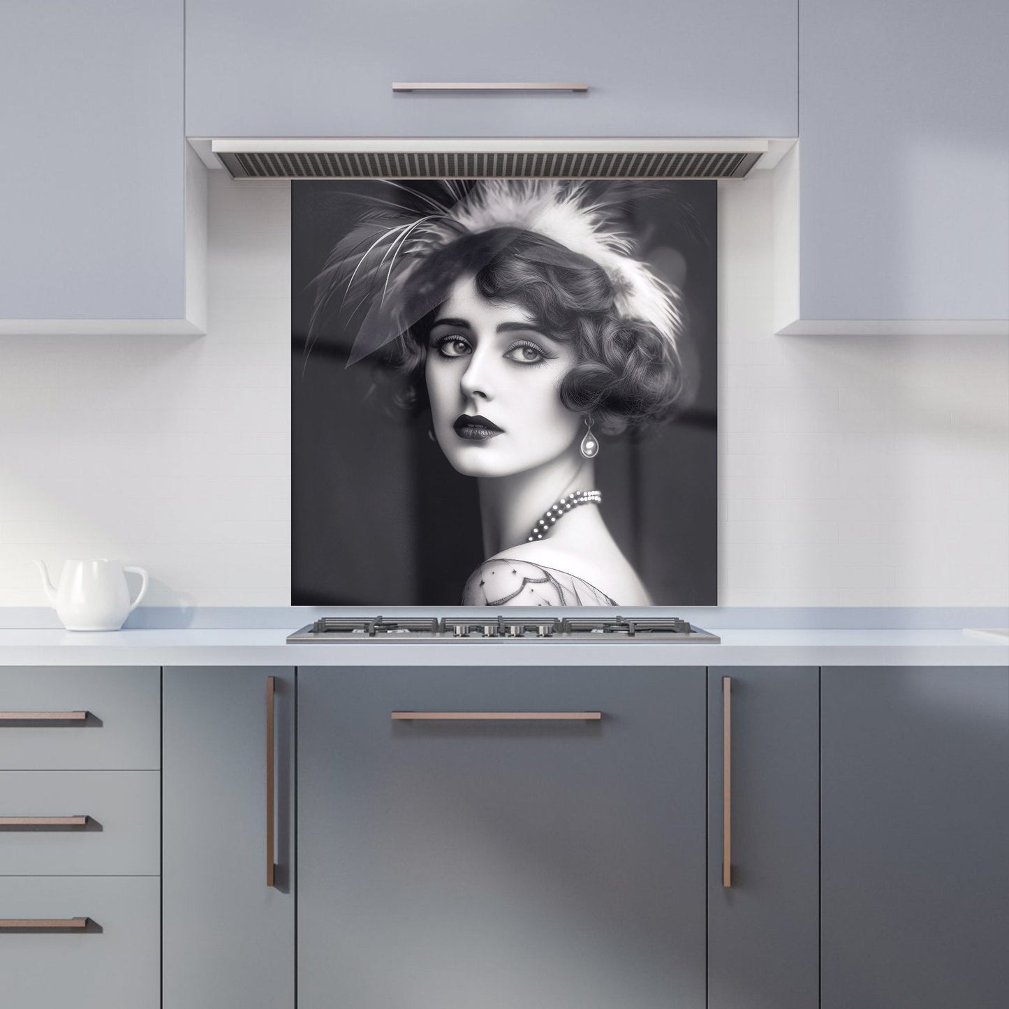 Glamorous Edwardian Showgirl Kitchen Splashback