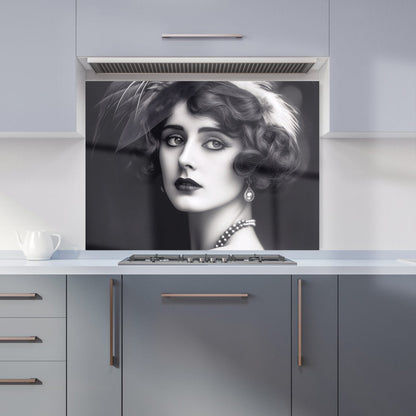 Glamorous Edwardian Showgirl Kitchen Splashback