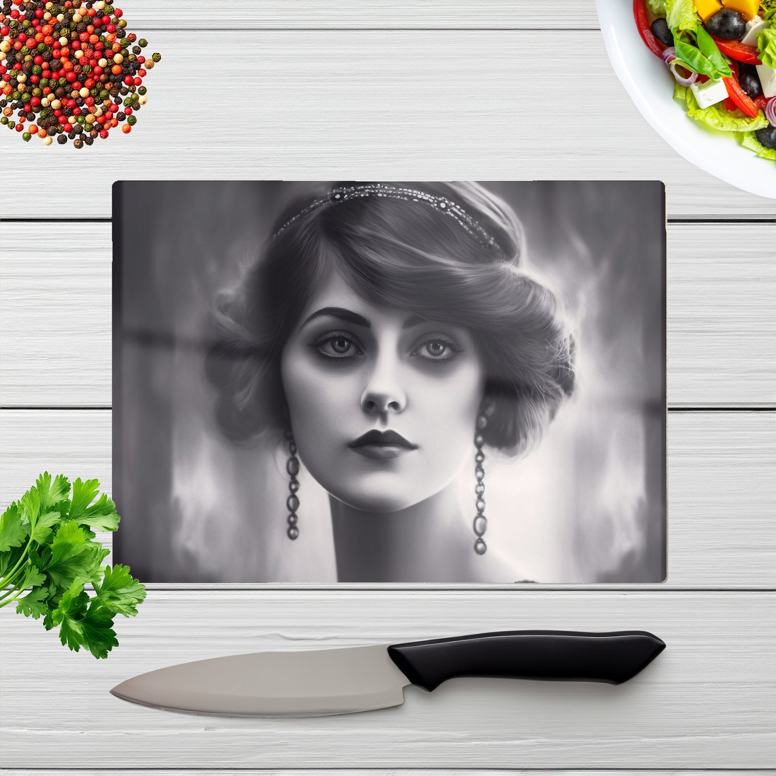 Edwardian Showgirl Chopping Board