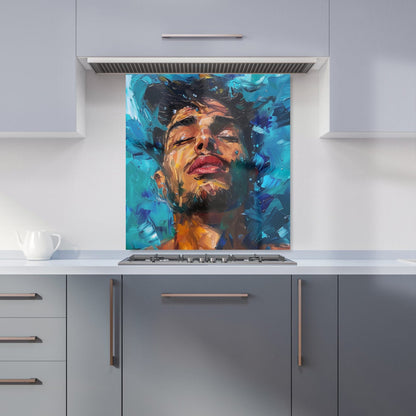 Vivid Serenity Kitchen Splashback