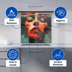 Tranquil Immersion Kitchen Splashback