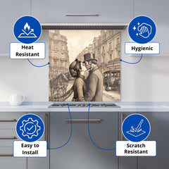 Sharing A Kiss Kitchen Splashback