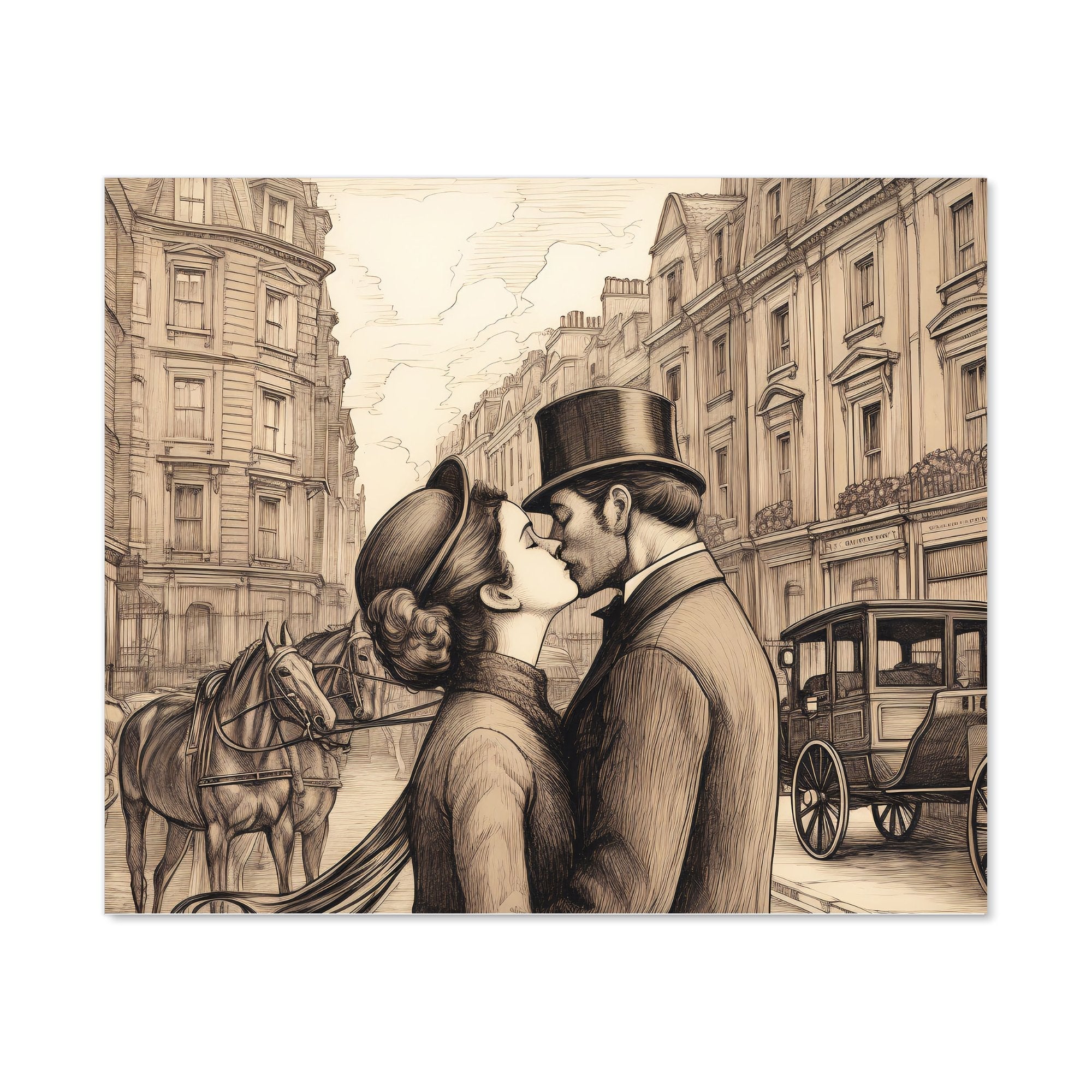 Sharing A Kiss Kitchen Splashback