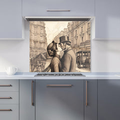 Sharing A Kiss Kitchen Splashback