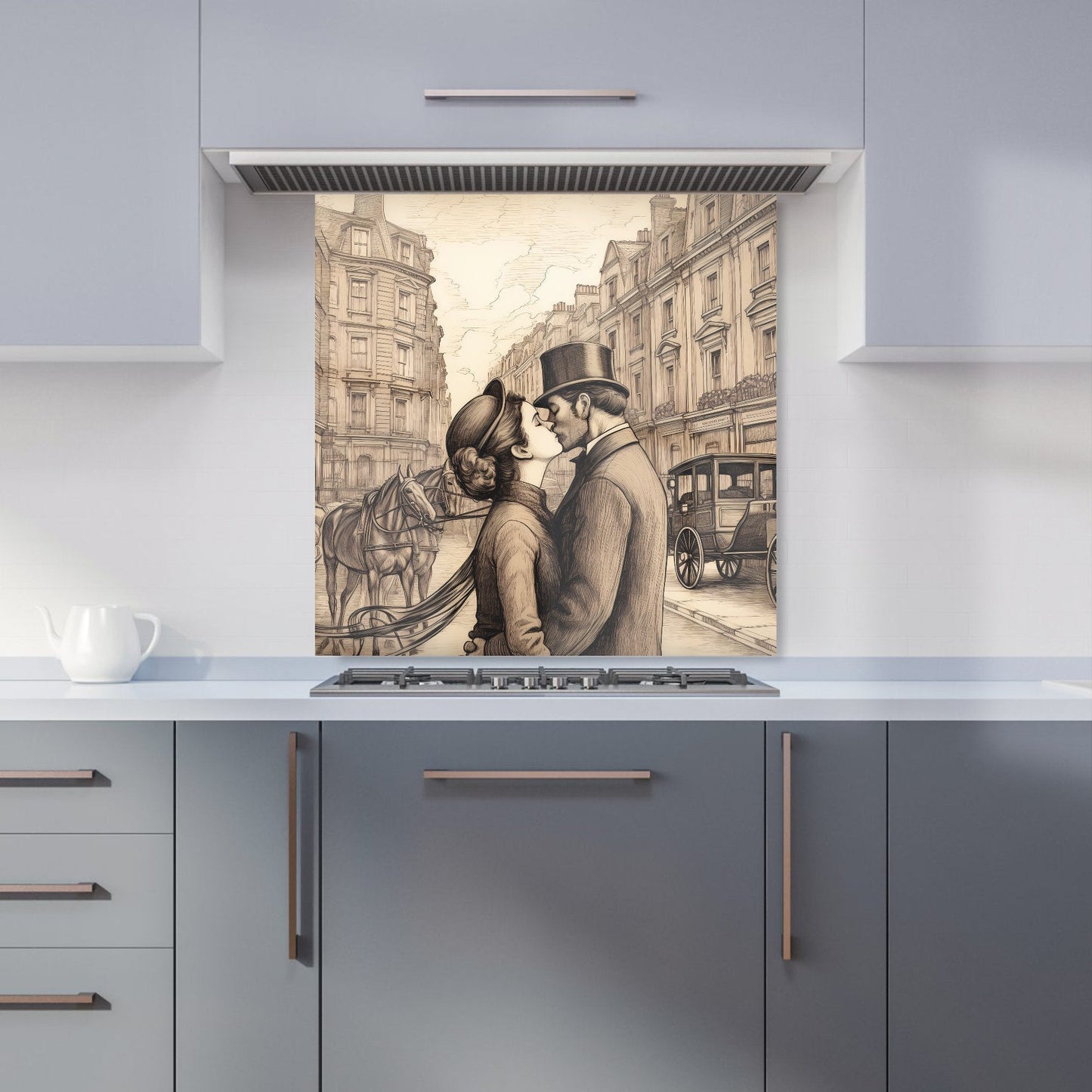 Sharing A Kiss Kitchen Splashback