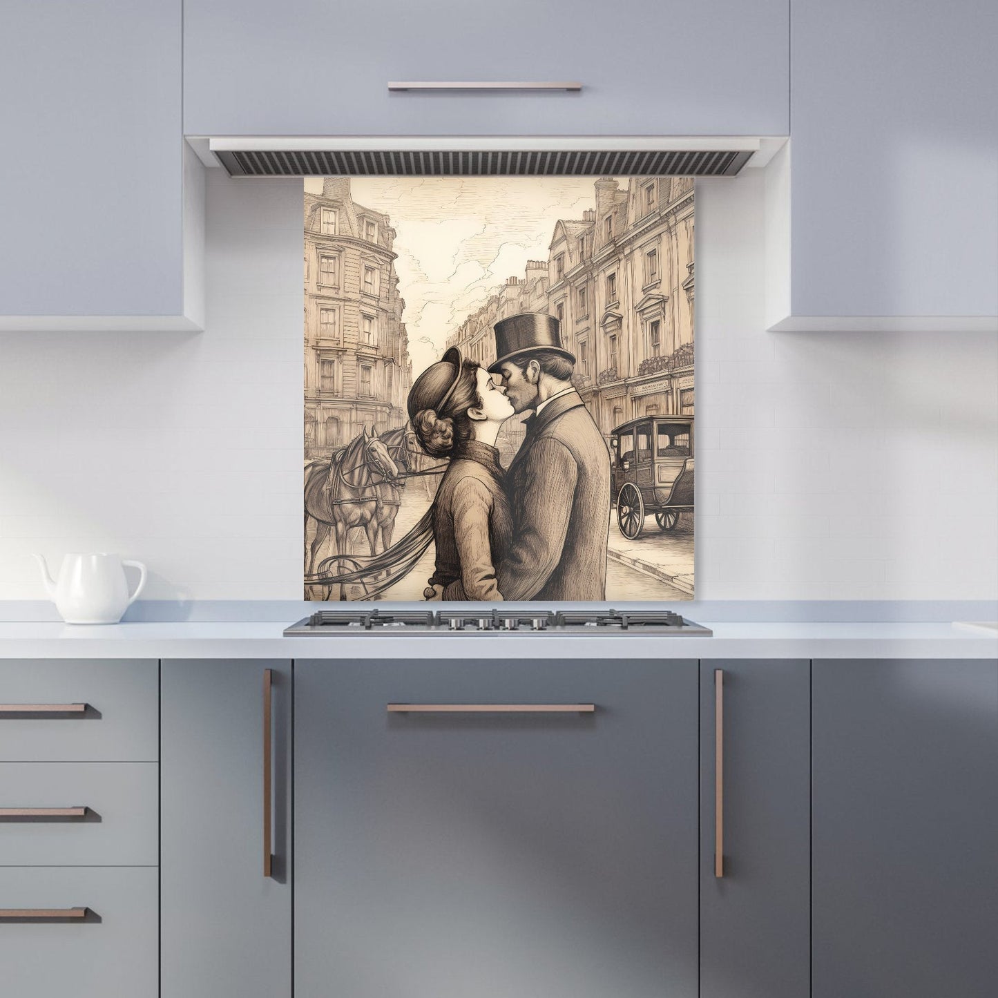 Sharing A Kiss Kitchen Splashback