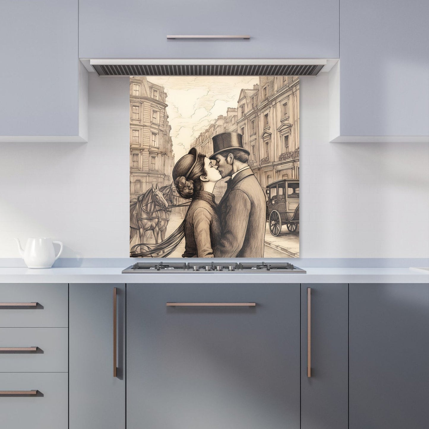 Sharing A Kiss Kitchen Splashback