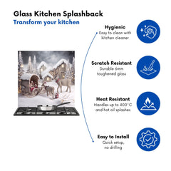We Come Bearing Gifts Kitchen Splashback