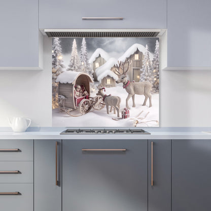 We Come Bearing Gifts Kitchen Splashback