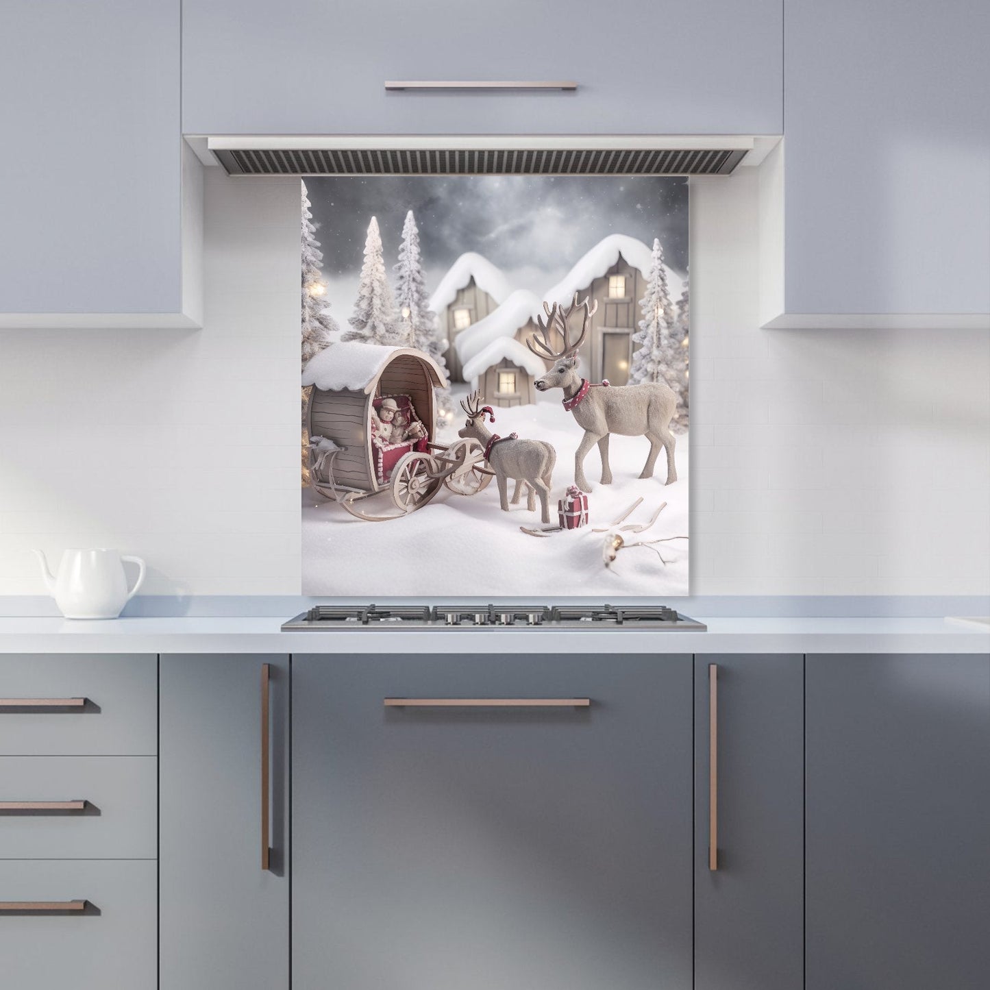 We Come Bearing Gifts Kitchen Splashback