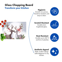 Sitting Together Chopping Board