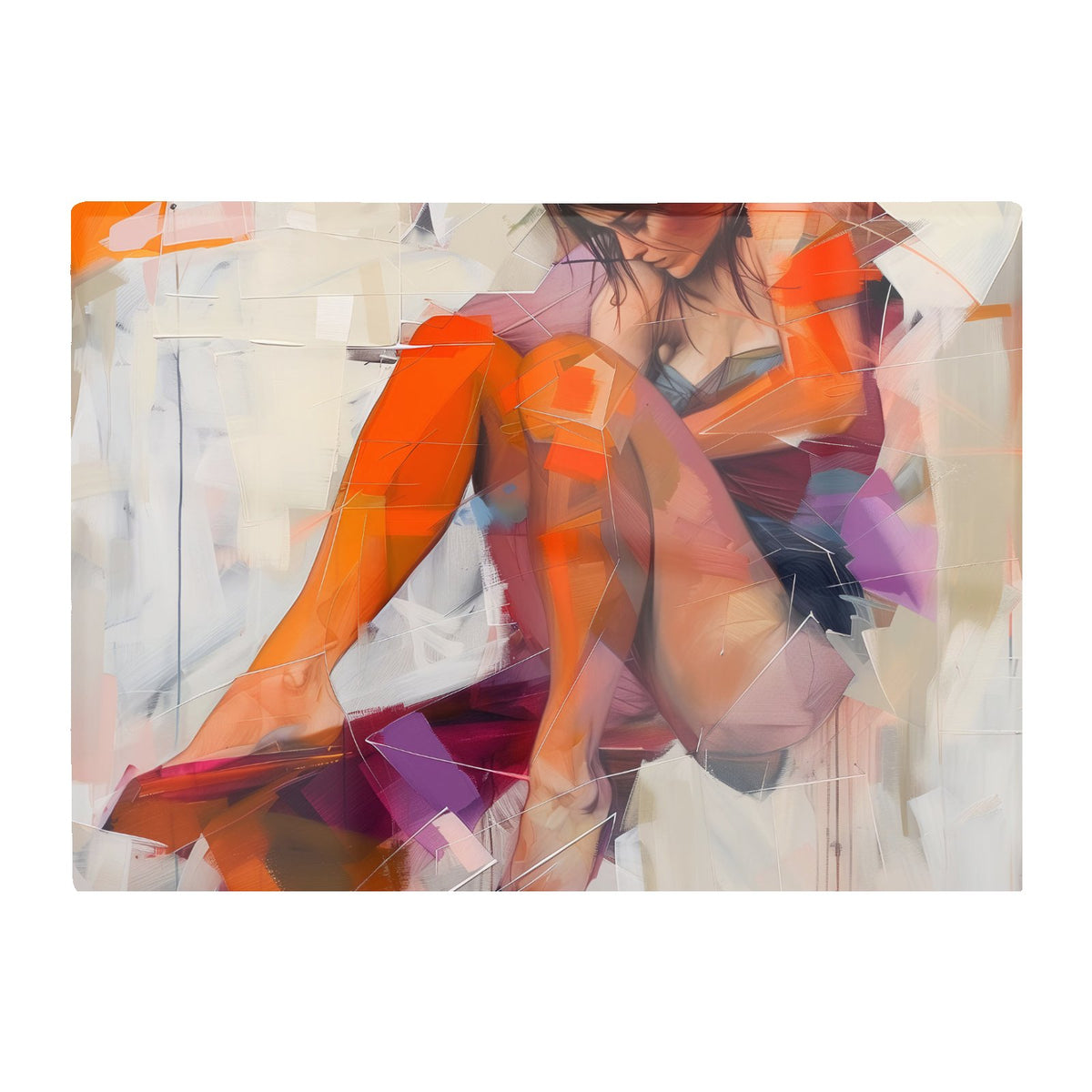Poised In Reflection Chopping Board
