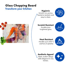 Poised In Reflection Chopping Board