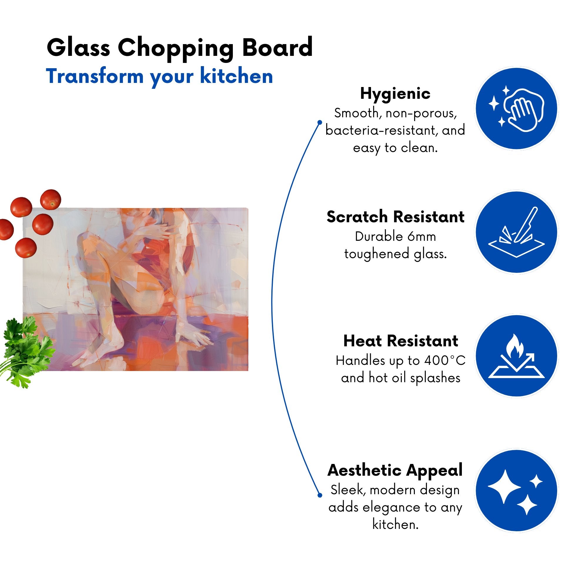 Contemplative Rest Chopping Board