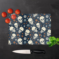 Skulls And Stars Chopping Board