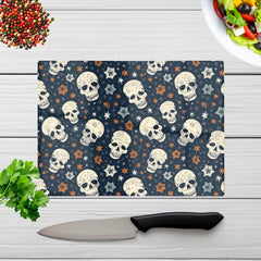 Skulls And Stars Chopping Board