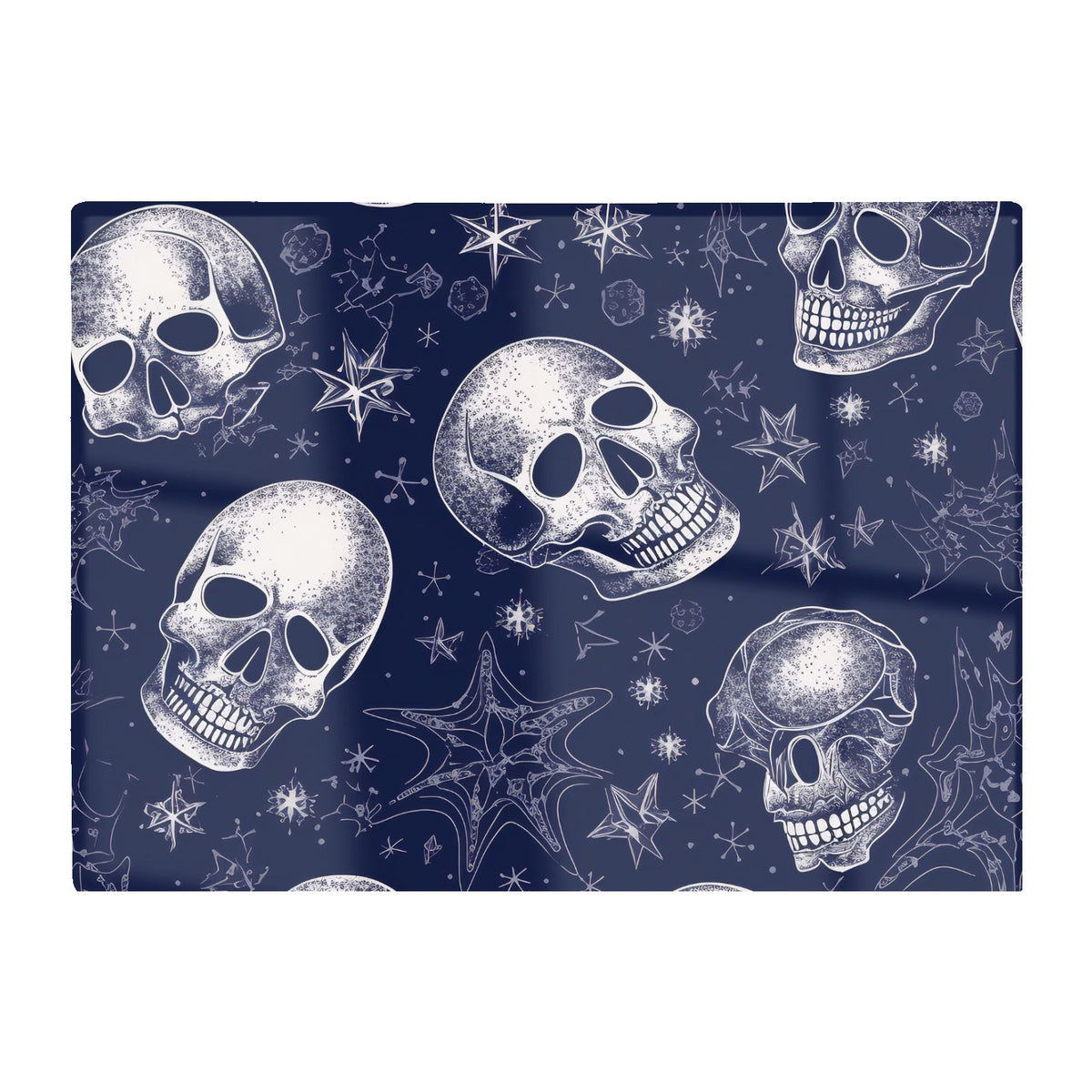 Evening Skulls And Stars Chopping Board