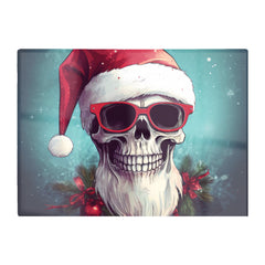 Santa Skull Splashart Chopping Board