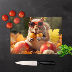 Nuts For Winter Chopping Board