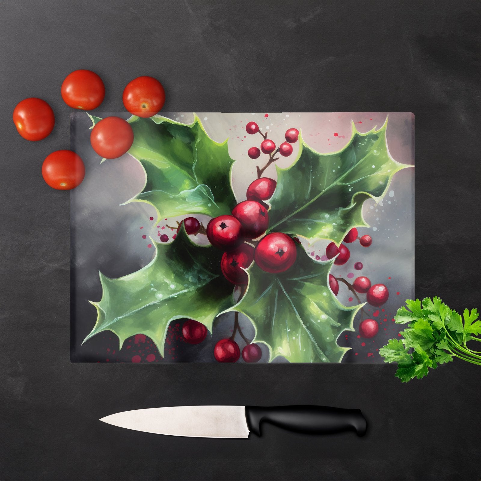 Splashart Holly Chopping Board
