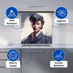 Defiant Strength Kitchen Splashback