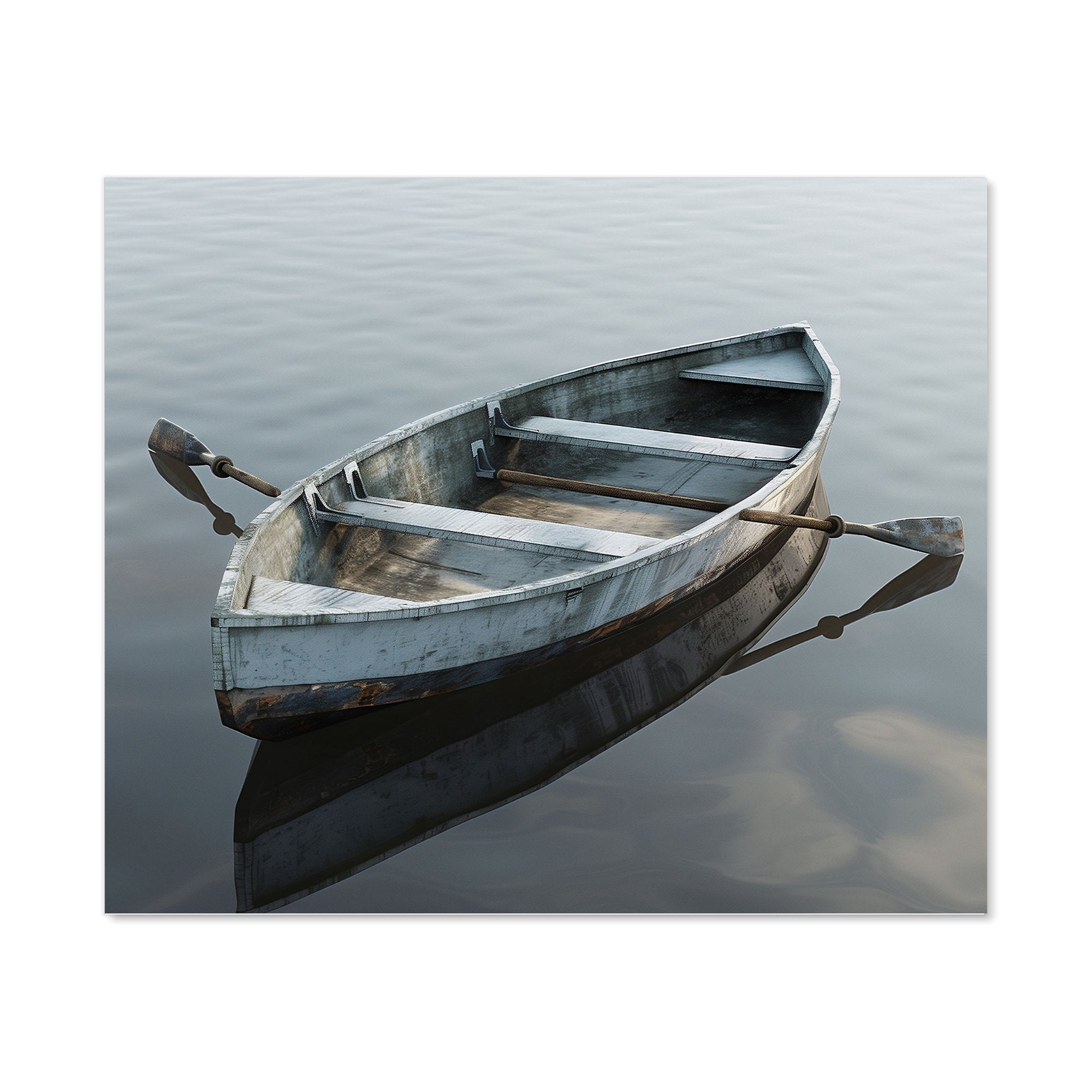 Boat On The Lake Kitchen Splashback
