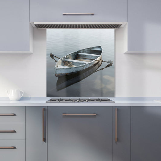 Boat On The Lake Kitchen Splashback