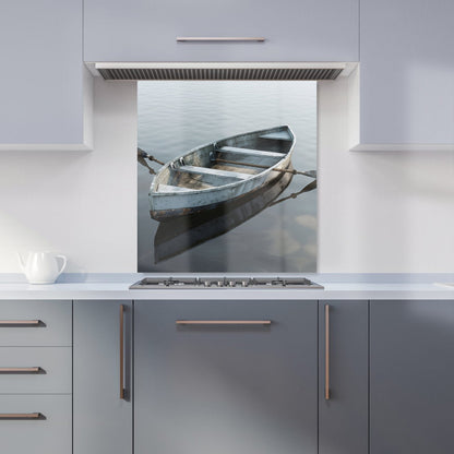 Boat On The Lake Kitchen Splashback