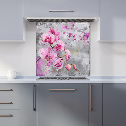 Orchids Splashart Kitchen Splashback