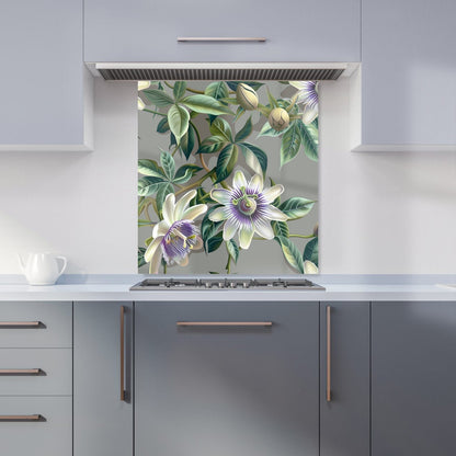 Passion Flowers Kitchen Splashback