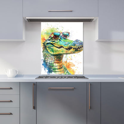 Cool Crocodile Kitchen Splashback