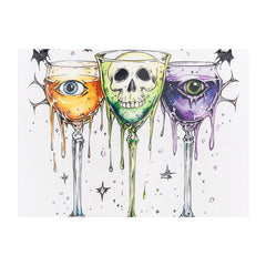 Halloween Toast To The Dead Chopping Board