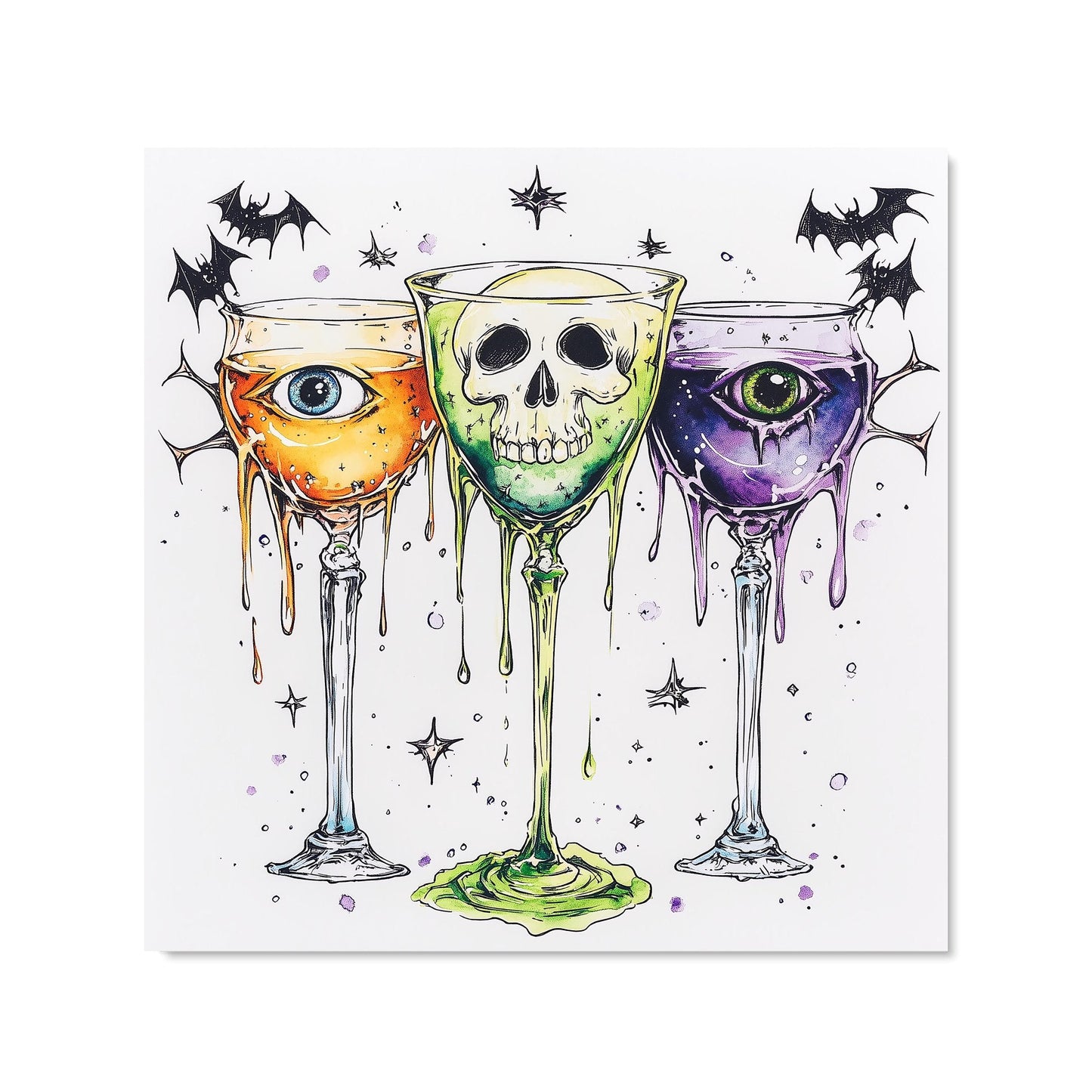 Halloween Toast to the Dead Kitchen Splashback