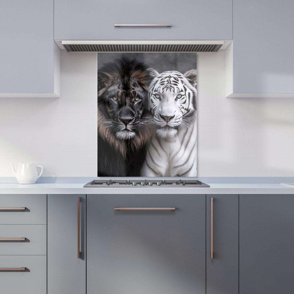 Yin and Yang of nature Kitchen Splashback