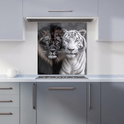 Yin and Yang of nature Kitchen Splashback