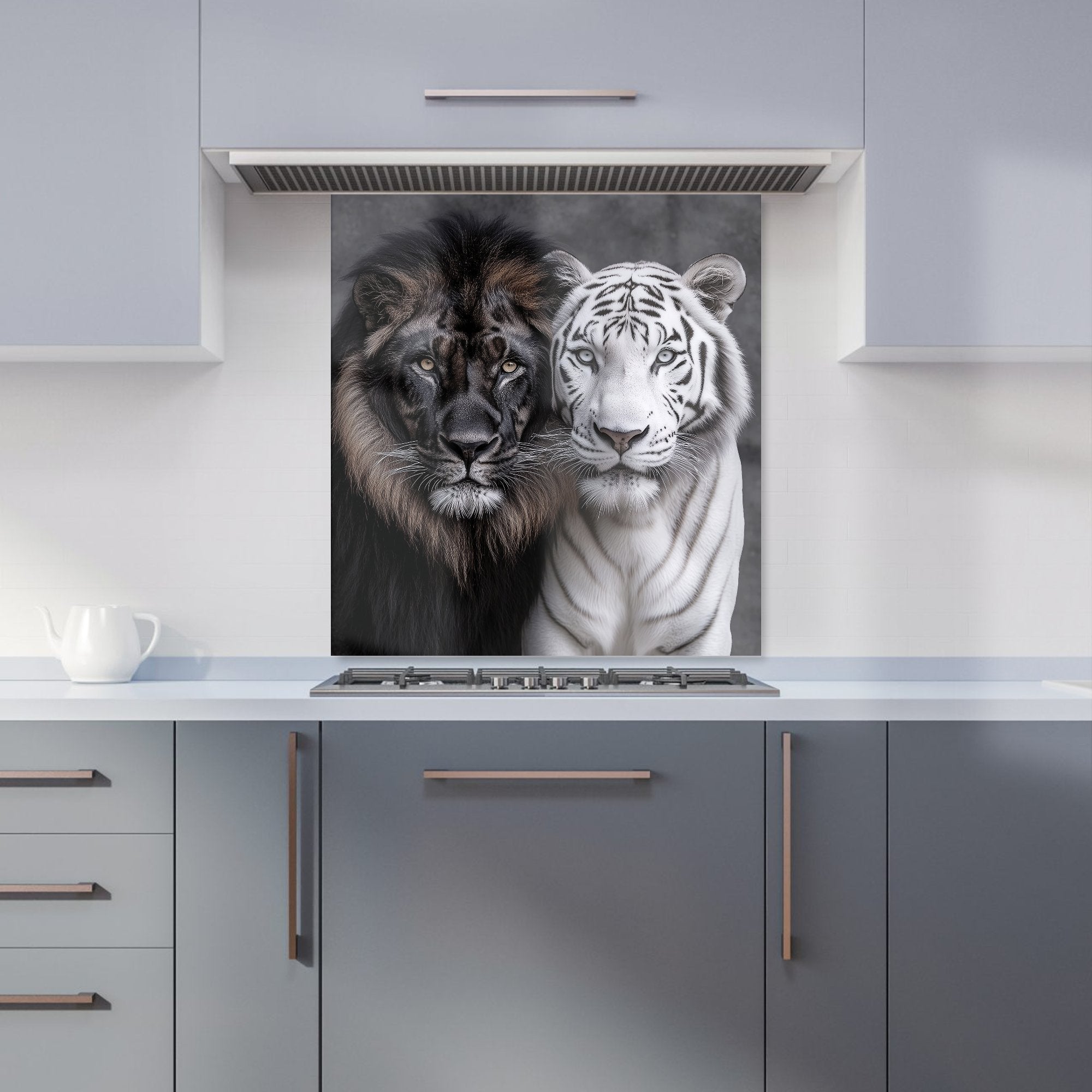 Yin and Yang of nature Kitchen Splashback