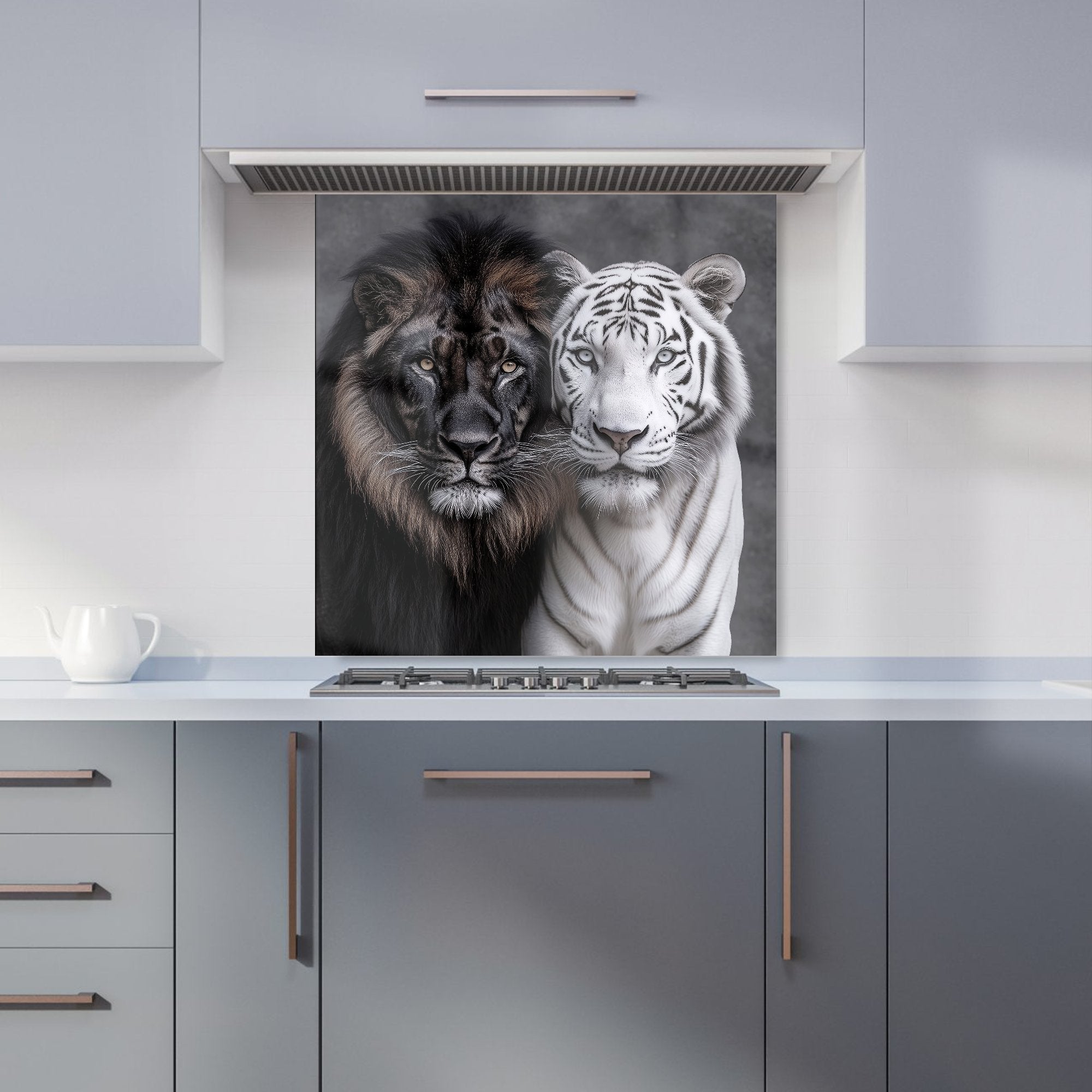 Yin and Yang of nature Kitchen Splashback