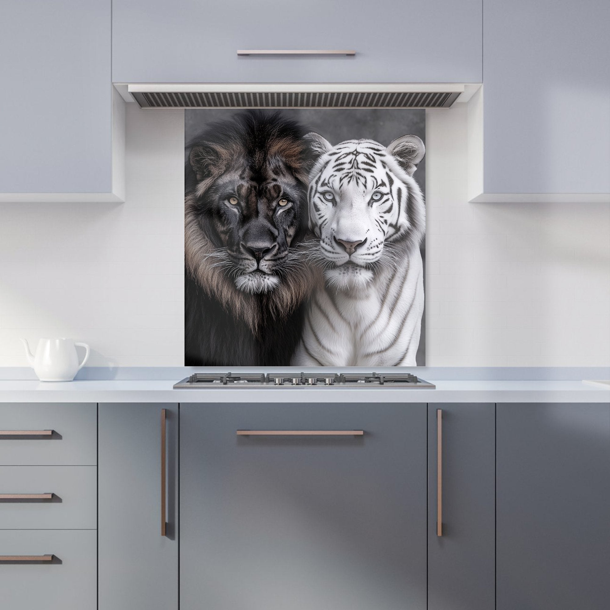 Yin and Yang of nature Kitchen Splashback