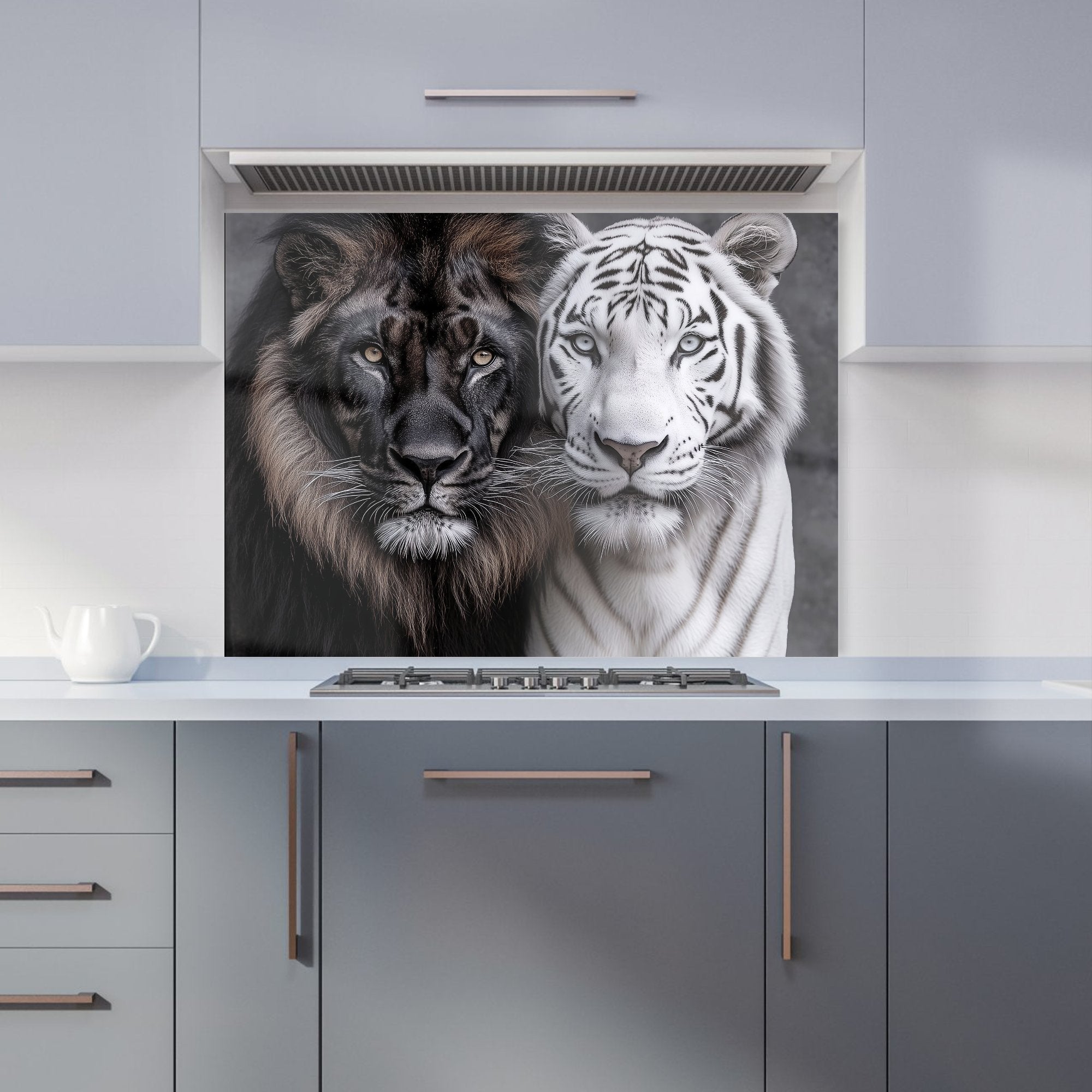 Yin and Yang of nature Kitchen Splashback