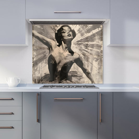 1920s Ballerina Radiance Kitchen Splashback