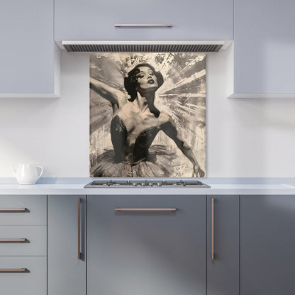 1920s Ballerina Radiance Kitchen Splashback