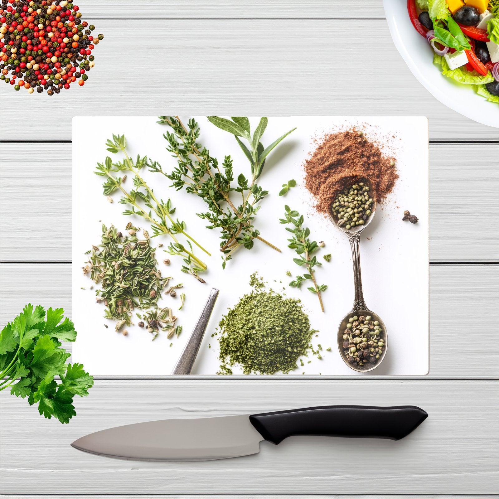 Spice And Herb Medley Chopping Board