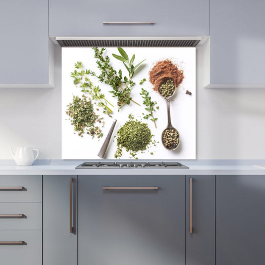 Spice and Herb Medley Kitchen Splashback