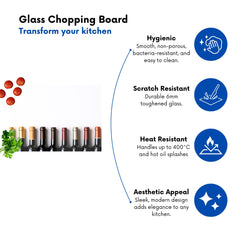 Wine Bottles In Harmony Chopping Board
