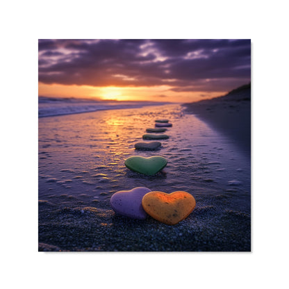 Heartstones at Sunset Kitchen Splashback