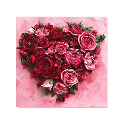 Heart of Roses Kitchen Splashback