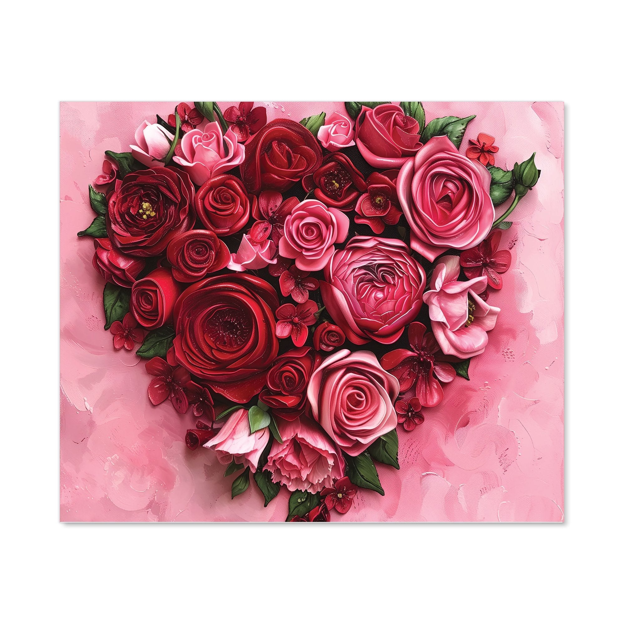 Heart of Roses Kitchen Splashback